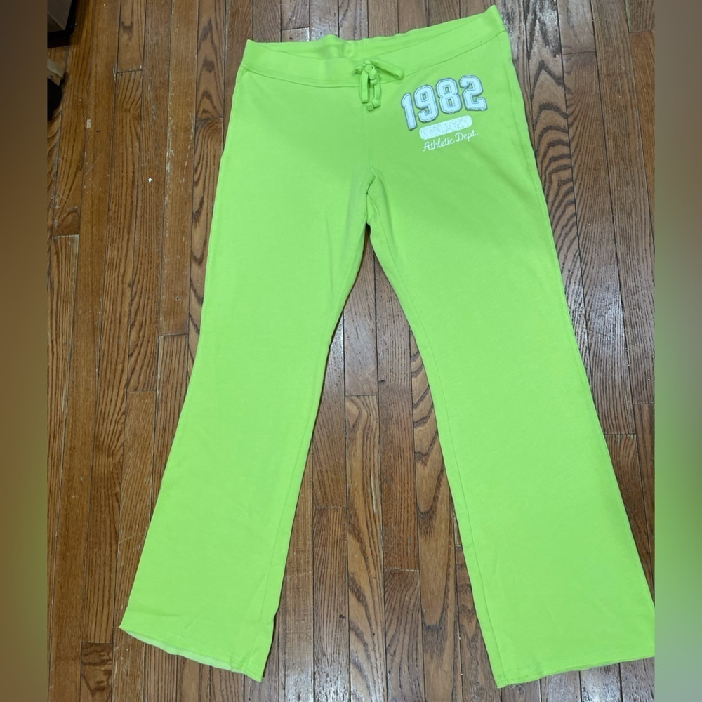 Mossimo Supply Co. Neon Green Joggers - Picture 2 of 14